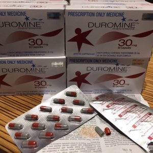 Name:Duromine Dosage: 30mg Package: 30 Capsules pack