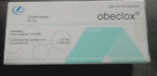 Name: Obeclox Dosage: 30mg Package: 30 Capsules pack
